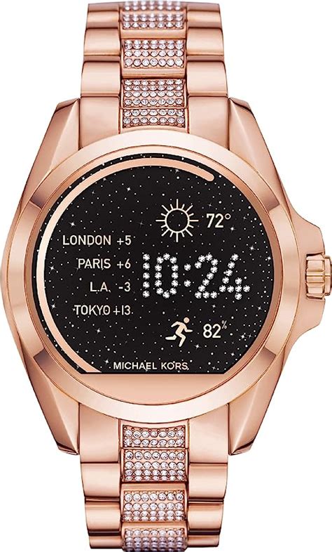 michael kors access watch back came off|Michael Kors access women's smartwatch.